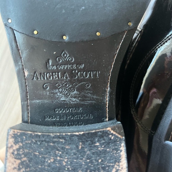 The office of Angela Scott patent leather heeled oxfords size 36 - Picture 9 of 11